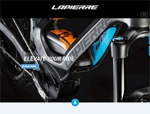 Tablet Screenshot of lapierrebikes.com.au